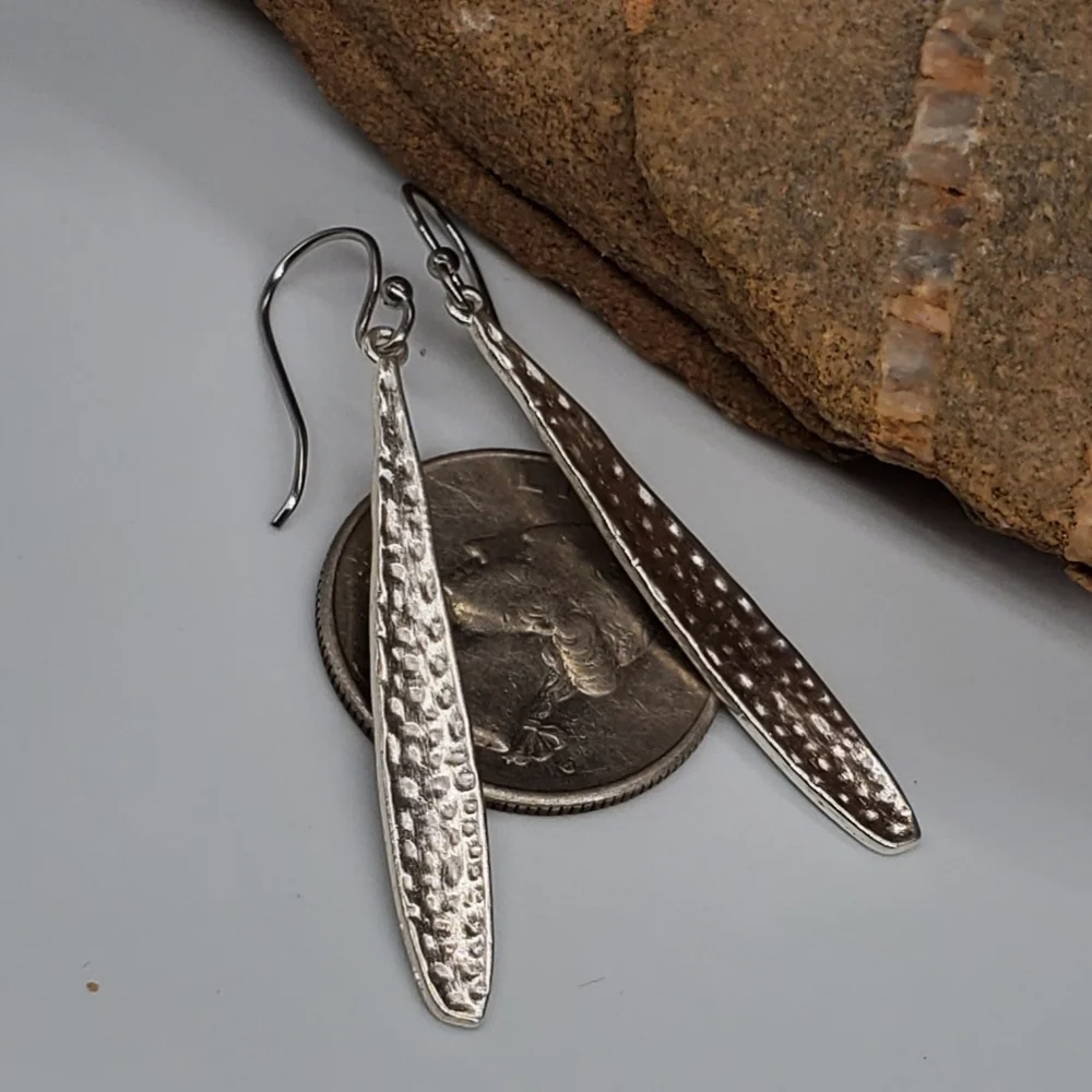 Free People jewelry Silver 925 Dangling Earrings Teardropvery light